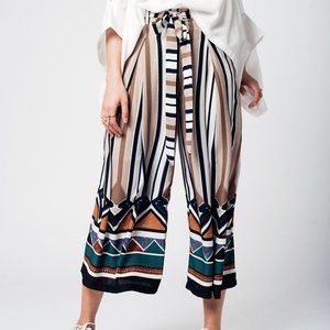 Q2 Mid-Length Pants w/ Belt